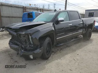 2016 Chevrolet Silverado 1500 LTZ with VIN 3GCUKSEC8GG220728, listed as a Copart auction lot 46741455 with 67,863 mi miles and Salvage Title. Bid and sale history available at carsss.com. Image 1.