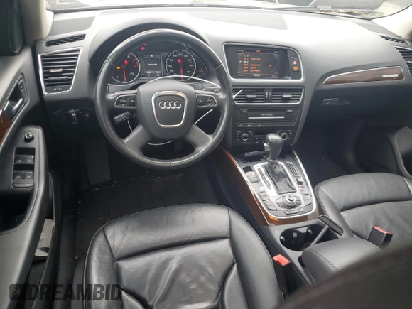 2011 Audi Q5 Premium Plus with VIN WA1DKAFP6BA078778, listed as a Copart auction lot 58724045 with 172,495 mi miles and Salvage title. Bid and sale history available at DreamBid. Image 8.