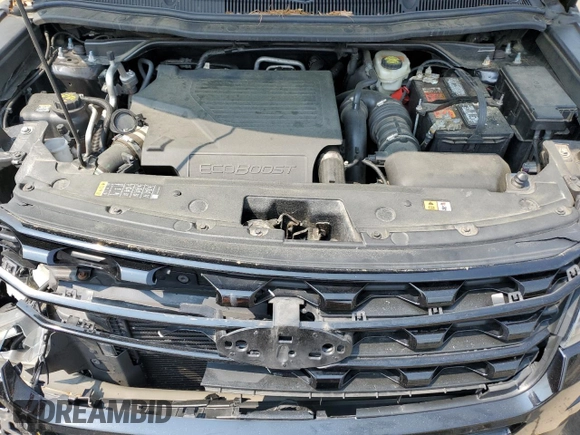 2017 Ford Explorer Sport with VIN 1FM5K8GT2HGB85830, listed as a Copart auction lot 59682215 with 89,981 mi miles and Salvage title. Bid and sale history available at DreamBid. Image 12.