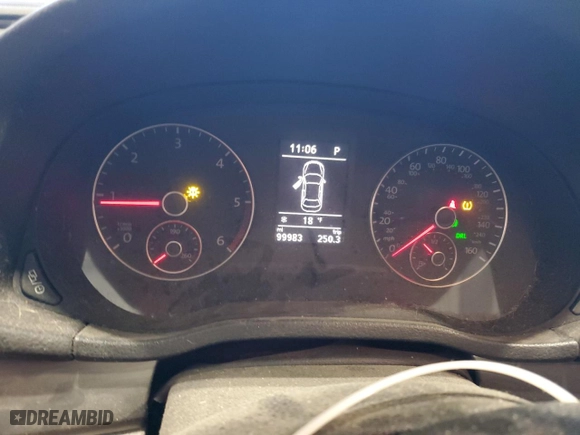 2014 Volkswagen Passat TDI SE w/Sunroof with VIN 1VWBN7A3XEC096976, listed as a Copart auction lot 88799755 with 99,983 mi miles and Salvage Title. Bid and sale history available at carsss.com. Image 9.