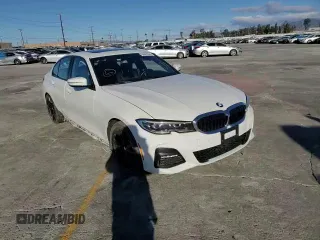 2019 BMW 3 Series 330i with VIN WBA5R1C5XKAK09751, listed as a Copart auction lot 66022322 with 37,802 mi miles. Bid and sale history available at carsss.com. Image 11.