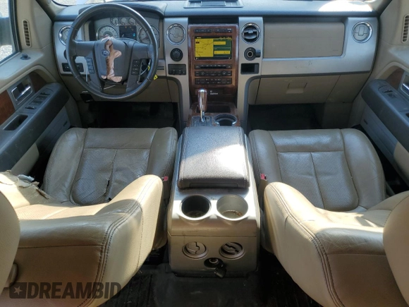 2010 Ford F-150 XL with VIN 1FTFW1EVXAFC09778, listed as a Copart auction lot 53793085 with 234,053 mi miles and Salvage title. Bid and sale history available at DreamBid. Image 8.