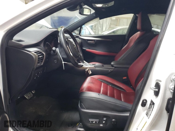 2021 Lexus NX 300 F Sport with VIN JTJSARDZ4M2263070, listed as a Copart auction lot 87491694 with 23,127 mi miles and Salvage title. Bid and sale history available at DreamBid. Image 7.