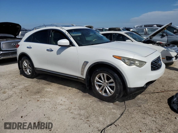 2010 Infiniti FX with VIN JN8AS1MU9AM800909, listed as a Copart auction lot 74355674 with 227,502 mi miles and Non Repairable. Bid and sale history available at DreamBid. Image 4.
