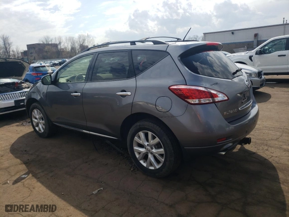 2013 Nissan Murano SL with VIN JN8AZ1MW8DW307521, listed as a Copart auction lot 53335435 with 178,757 mi miles and Clean Title. Bid and sale history available at carsss.com. Image 2.