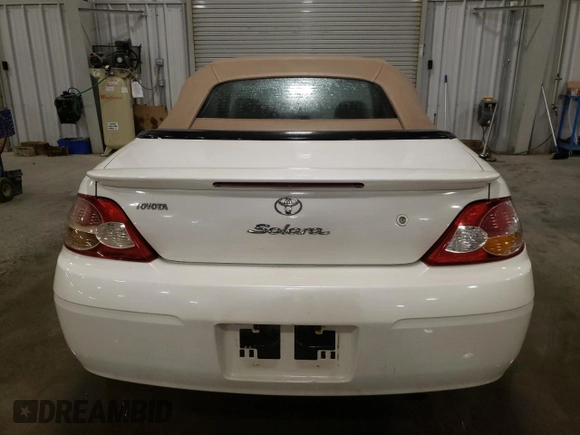 2003 Toyota Solara SE with VIN 2T1FF28P93C610446, listed as a Copart auction lot 87006284 with 249,343 mi miles and Salvage Title. Bid and sale history available at carsss.com. Image 6.
