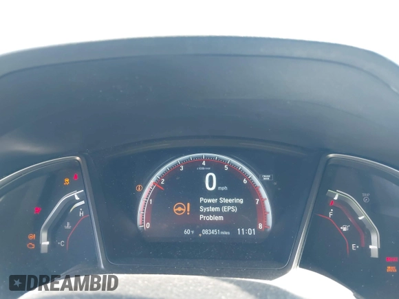 2018 Honda Civic Si Coupe with VIN 2HGFC3A59JH752808, listed as a IAAI auction lot 42018770 with 83,451 mi miles. Bid and sale history available at carsss.com. Image 7.