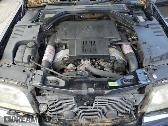 1998 Mercedes-Benz S-Class with VIN WDBGA51G6WA384615, listed as a Copart auction lot 77258814 with 0 mi miles and Salvage Title. Bid and sale history available at carsss.com. Image 11.
