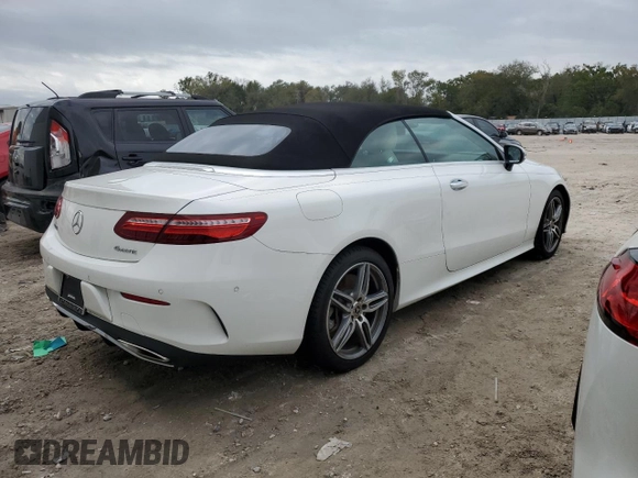 2018 Mercedes-Benz E-Class E 400 with VIN WDD1K6GB5JF066721, listed as a Copart auction lot 38512324 with 0 mi miles. Bid and sale history available at carsss.com. Image 3.
