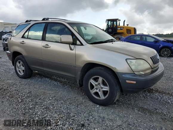 2002 Lexus RX 300 with VIN JTJHF10U920285016, listed as a Copart auction lot 56587545 with 187,124 mi miles and Clean Title. Bid and sale history available at DreamBid. Image 4.