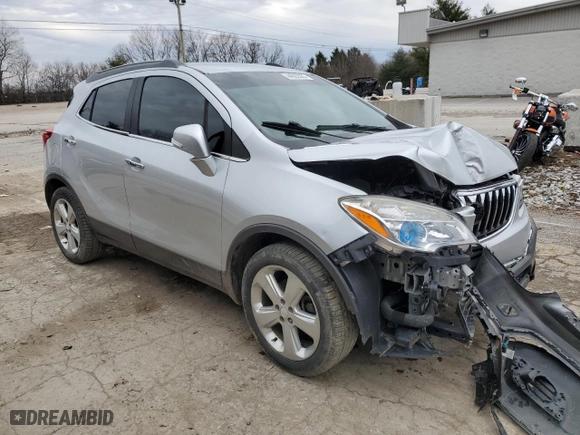 2016 Buick Encore with VIN KL4CJASBXGB674163, listed as a Copart auction lot 44922565 with 0 mi miles and Salvage Title. Bid and sale history available at carsss.com. Image 4.