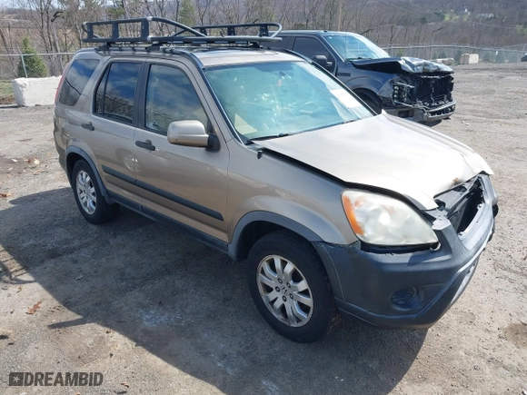 2006 Honda CR-V EX with VIN JHLRD78826C033526, listed as a IAAI auction lot 41922809 with 235,196 mi miles. Bid and sale history available at carsss.com. Image 1.