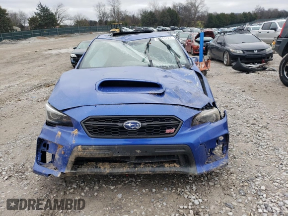 2020 Subaru WRX STI Limited with VIN JF1VA2Y62L9820593, listed as a Copart auction lot 85805224 with 23,196 mi miles and Salvage Title. Bid and sale history available at carsss.com. Image 5.