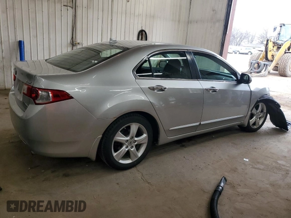 2010 Acura TSX with VIN JH4CU2F62AC021911, listed as a Copart auction lot 52683215 with 159,980 mi miles and Salvage Title. Bid and sale history available at carsss.com. Image 3.