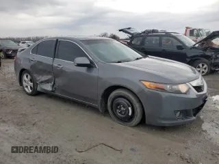 2010 Acura TSX with VIN JH4CU2F68AC006801, listed as a Copart auction lot 50909625 with 180,805 mi miles and Salvage Title. Bid and sale history available at carsss.com. Image 4.