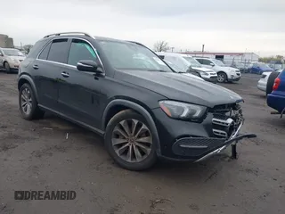 2022 Mercedes-Benz GLE 350 z VIN 4JGFB4JE5NA603335, wystawiony jako IAAI lot #42040362 z przebiegiem 35 346 mil mil oraz . Historia ofert i sprzedaży dostępna na DreamBid. Obrazek 1.