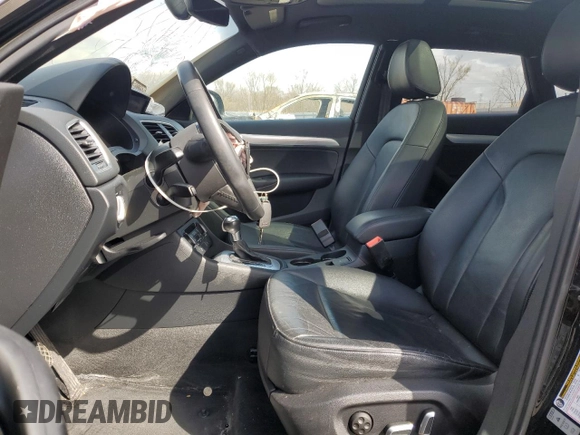 2016 Audi Q3 Premium Plus with VIN WA1EFCFS9GR013389, listed as a Copart auction lot 50826175 with 70,716 mi miles and Salvage title. Bid and sale history available at DreamBid. Image 7.