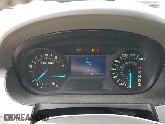 2014 Ford Edge SEL with VIN 2FMDK3JC5EBB86674, listed as a Copart auction lot 52194425 with 123,833 mi miles and Salvage Title. Bid and sale history available at carsss.com. Image 9.