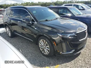 2020 Cadillac XT6 FWD Premium Luxury with VIN 1GYKPCRS8LZ178243, listed as a Copart auction lot 74697464 with 0 mi miles and Salvage Title. Bid and sale history available at carsss.com. Image 4.
