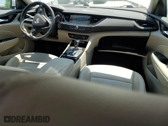2018 Buick Regal Essence with VIN W04GP6SXXJ1093574, listed as a Copart auction lot 62387425 with 27,879 mi miles and Salvage title. Bid and sale history available at DreamBid. Image 8.