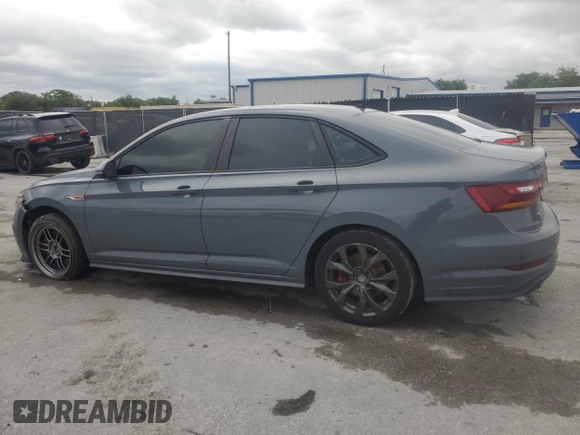 2019 Volkswagen Jetta GLI S with VIN 3VW6T7BU9KM248240, listed as a Copart auction lot 51711785 with 45,173 mi miles and Salvage Title. Bid and sale history available at DreamBid. Image 2.