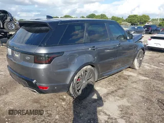 2019 Land Rover Range Rover Sport Dynamic with VIN SALWR2RE9KA850578, listed as a IAAI auction lot 41129635 with 1 mi miles. Bid and sale history available at carsss.com. Image 4.