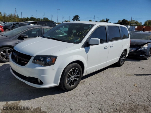 2018 Dodge Grand Caravan SXT with VIN 2C4RDGCG4JR135437, listed as a Copart auction lot 76872094 with 96,016 mi miles and Salvage Title. Bid and sale history available at carsss.com. Image 1.