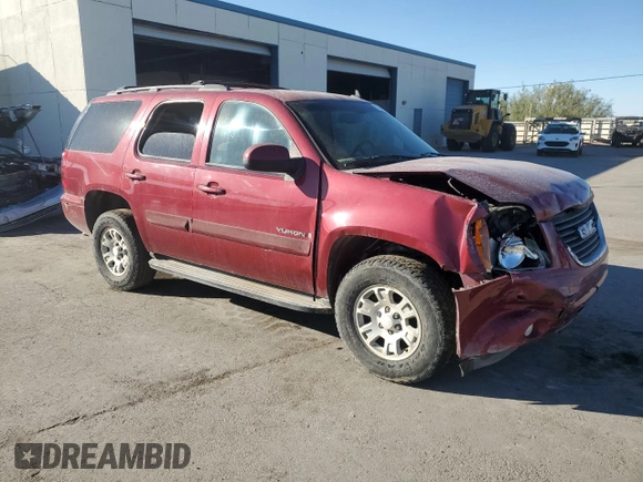 2007 GMC Yukon SLT with VIN 1GKFK13037J101824, listed as a Copart auction lot 77865294 with 179,884 mi miles and Salvage Title. Bid and sale history available at DreamBid. Image 4.