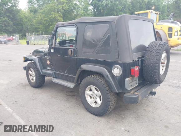 2001 Jeep Wrangler Sahara with VIN 1J4FA59S41P376079, listed as a IAAI auction lot 42739280 with 255,999 mi miles and . Bid and sale history available at DreamBid. Image 3.