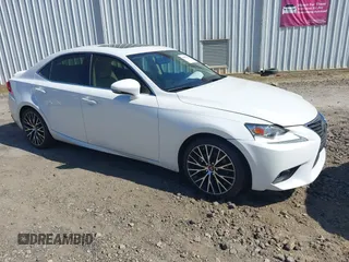 2015 Lexus IS 250 with VIN JTHBF1D20F5048505, listed as a IAAI auction lot 42052694 with 84,280 mi miles and . Bid and sale history available at carsss.com. Image 1.