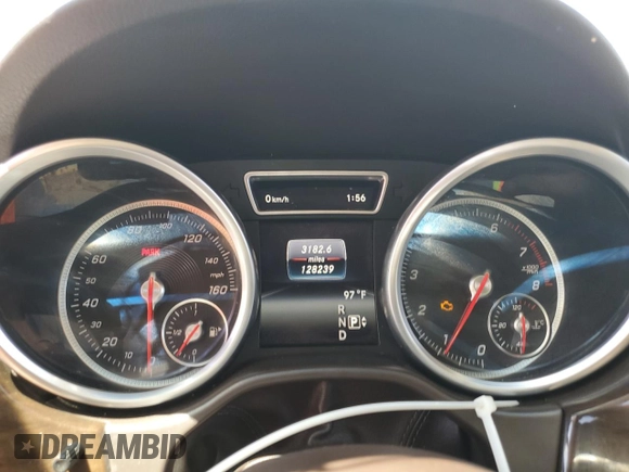 2016 Mercedes-Benz GLE 350 with VIN 4JGDA5HB1GA656788, listed as a Copart auction lot 57487075 with 128,239 mi miles and Clean title. Bid and sale history available at DreamBid. Image 9.