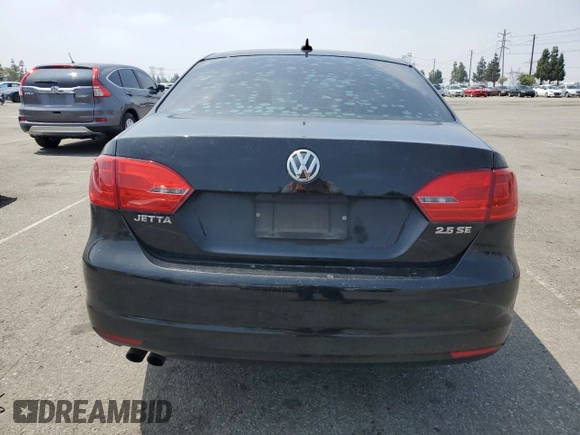 2013 Volkswagen Jetta SE with VIN 3VWDX7AJ6DM438180, listed as a Copart auction lot 59582655 with 106,082 mi miles and Salvage title. Bid and sale history available at DreamBid. Image 6.