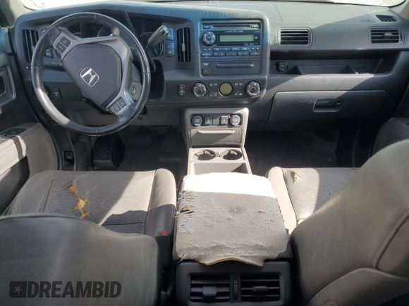 2012 Honda Ridgeline RTL with VIN 5FPYK1F58CB452281, listed as a Copart auction lot 54279455 with 189,314 mi miles and Salvage title. Bid and sale history available at DreamBid. Image 8.