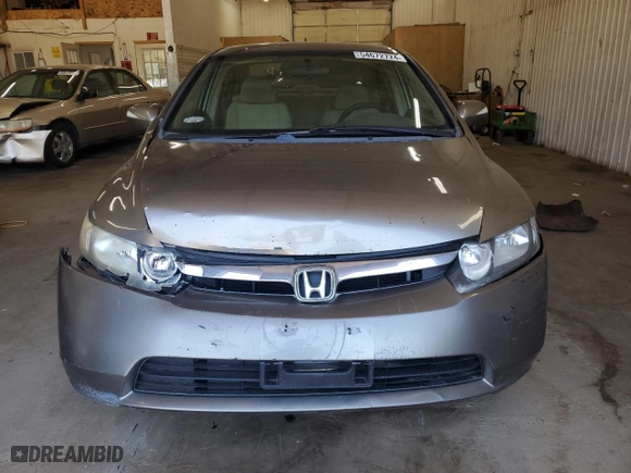 2007 Honda Civic Hybrid with VIN JHMFA36257S024518, listed as a Copart auction lot 54672724 with 260,633 mi miles and Salvage Title. Bid and sale history available at carsss.com. Image 5.