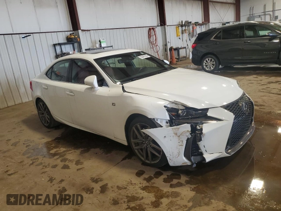 2017 Lexus IS 300 with VIN JTHCM1D25H5024262, listed as a Copart auction lot 60467585 with 91,888 mi miles and Salvage title. Bid and sale history available at DreamBid. Image 4.