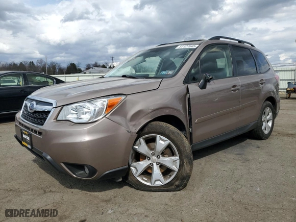 2015 Subaru Forester 2.5i Premium with VIN JF2SJADC9FH577038, listed as a Copart auction lot 51127645 with 70,221 mi miles and Salvage Title. Bid and sale history available at carsss.com. Image 1.