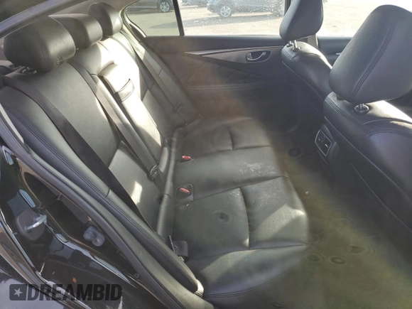 2014 Infiniti Q50 Premium with VIN JN1BV7ARXEM688219, listed as a Copart auction lot 41666885 with 143,813 mi miles and Salvage Title. Bid and sale history available at DreamBid. Image 10.
