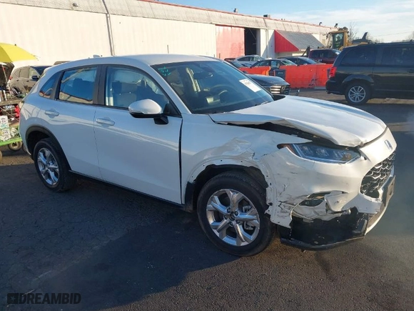 2023 Honda HR-V LX with VIN 3CZRZ2H33PM737623, listed as a IAAI auction lot 41026627 with 20,844 mi miles. Bid and sale history available at carsss.com. Image 1.