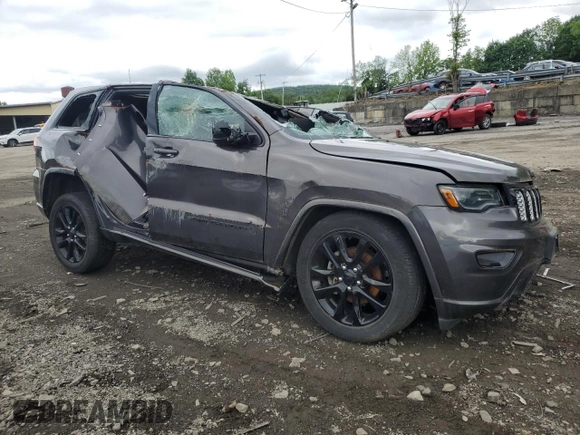 2020 Jeep Grand Cherokee Laredo E z VIN 1C4RJFAG7LC169759, wystawiony jako Copart lot #58917125 z przebiegiem Nie podano mil oraz Szkoda całkowita • Salvage title. Historia ofert i sprzedaży dostępna na DreamBid. Obrazek 4.