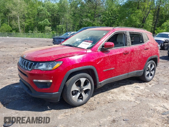 2018 Jeep Compass Latitude z VIN 3C4NJCBBXJT193295, wystawiony jako IAAI lot #41958808 z przebiegiem 121 440 mil mil oraz . Historia ofert i sprzedaży dostępna na DreamBid. Obrazek 17.