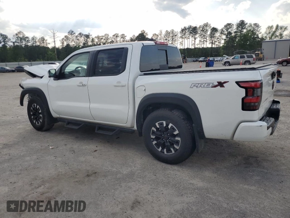 2023 Nissan Frontier Pro-X with VIN 1N6ED1EJ6PN661933, listed as a Copart auction lot 52496135 with 28,533 mi miles and Salvage title. Bid and sale history available at DreamBid. Image 2.
