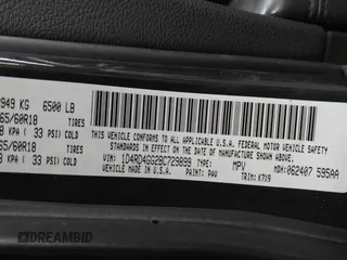 2011 Dodge Durango Crew with VIN 1D4RD4GG2BC729899, listed as a IAAI auction lot 41414720 with 209,281 mi miles and . Bid and sale history available at DreamBid. Image 9.