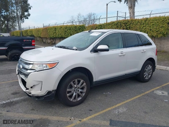 2014 Ford Edge Limited with VIN 2FMDK3KC7EBA39044, listed as a IAAI auction lot 41778302 with 210,475 mi miles. Bid and sale history available at carsss.com. Image 2.
