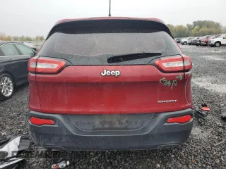 2017 Jeep Cherokee Sport with VIN 1C4PJLAB5HW663408, listed as a Copart auction lot 78621564 with 63,528 mi miles and Salvage title. Bid and sale history available at DreamBid. Image 6.