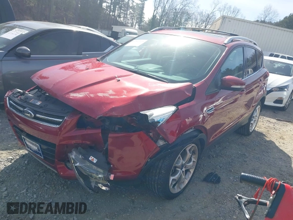 2016 Ford Escape Titanium with VIN 1FMCU0J93GUB11073, listed as a IAAI auction lot 41751349 with 92,000 mi miles. Bid and sale history available at carsss.com. Image 17.