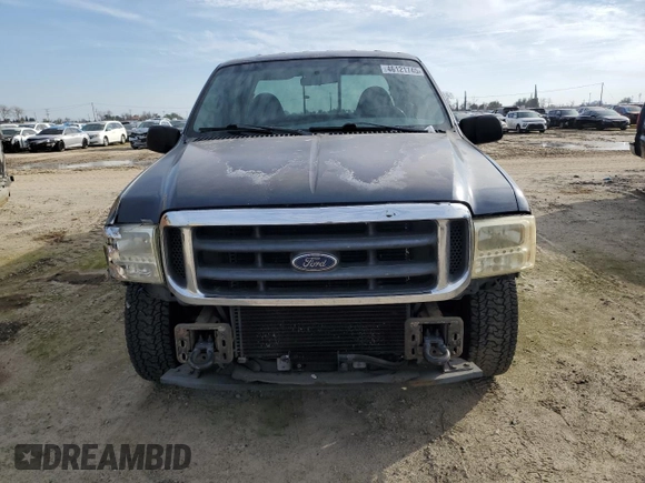 2001 Ford Super Duty F-250 XL with VIN 1FTNW20L91EC30747, listed as a Copart auction lot 46121745 with 128,629 mi miles and Salvage Title. Bid and sale history available at carsss.com. Image 5.