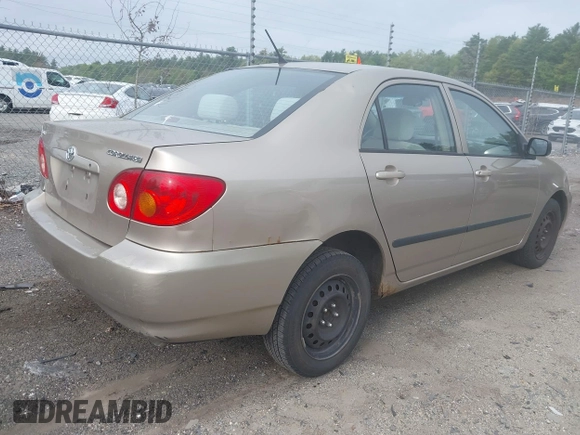 2004 Toyota Corolla CE with VIN 2T1BR32E44C235036, listed as a IAAI auction lot 42255194 with 154,580 mi miles and . Bid and sale history available at DreamBid. Image 4.