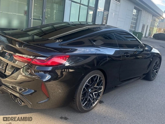 2023 BMW M8 Competition with VIN WBSAE0C06PCK75147, listed as a Copart auction lot 76423584 with 18,692 mi miles and Clean Title. Bid and sale history available at carsss.com. Image 4.