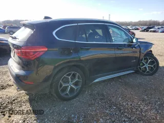 2017 BMW X1 xDrive28i with VIN WBXHT3C35H5F68640, listed as a Copart auction lot 85563114 with 103,480 mi miles and Salvage Title. Bid and sale history available at carsss.com. Image 3.