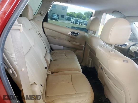 2017 Nissan Pathfinder S with VIN 5N1DR2MN7HC672605, listed as a Copart auction lot 57998845 with 105,434 mi miles and Clean title. Bid and sale history available at DreamBid. Image 10.